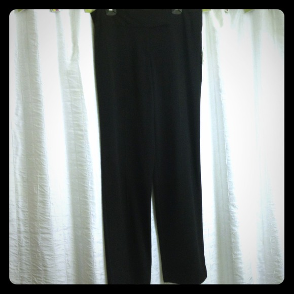Classics straight leg black pants