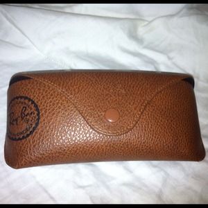 Ray Ban sunglasses case.