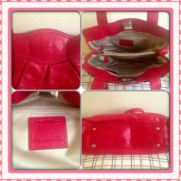 💯 Authentic Leather Coach Bag - Picture 2 of 2