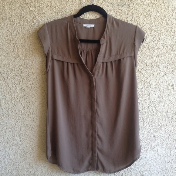 Loose fitting button up