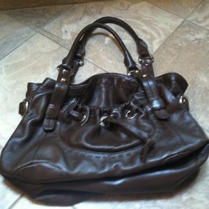 Brown leather B.Makiwsky