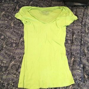 Lime green tshirt
