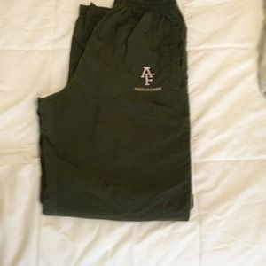 Abercrombie track pants army green