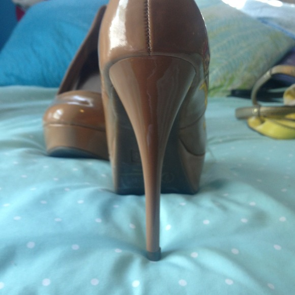 SOLD IN BUNDLE Nude Charlotte Russe pumps. - Picture 2 of 4