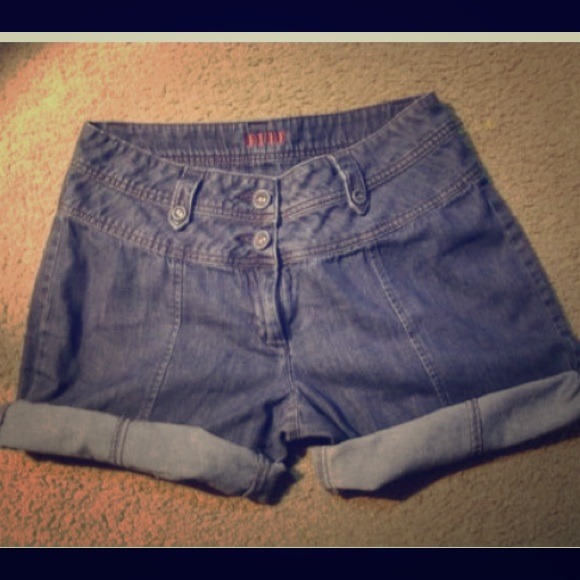 High waisted sailor summer shorts size 10 fits sm.