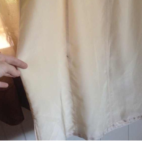 😍MJ Ivory Silk Dress😍FLASH SALE🎉👏Was$159💐👏 - Picture 4 of 4