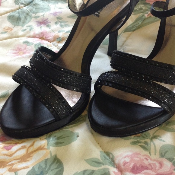 Black & Glittery, Sexy Heels by Unlisted - Picture 2 of 4