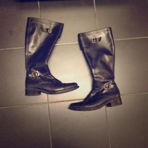 Rieker leather riding boots