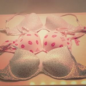 Set of 3 Victoria's Secret PINK Bras