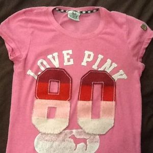 💢Sold💢👚Vs pink Tshirt