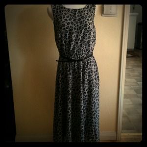 Animal print dress!
