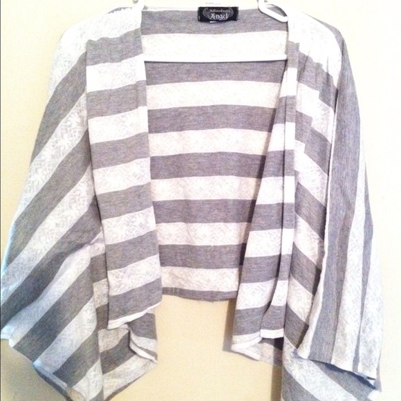 Shawl -like throw over