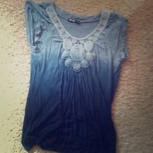 Cute Blue Top with detail