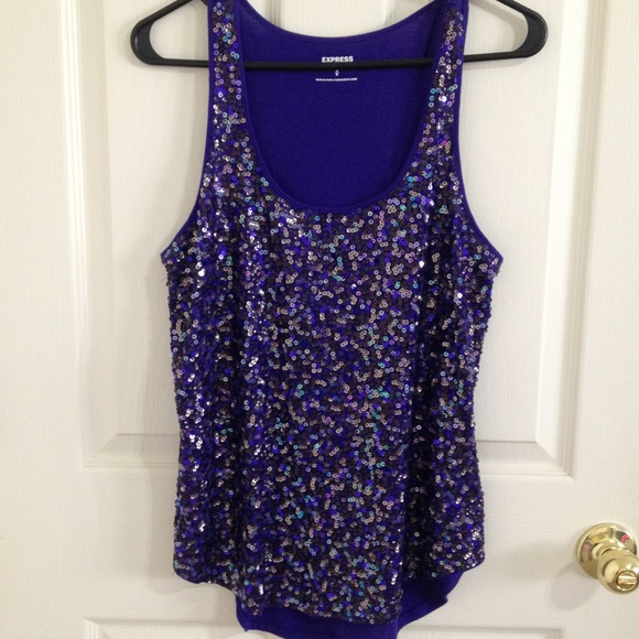 💢SOLD💢  Sequin Tank Top