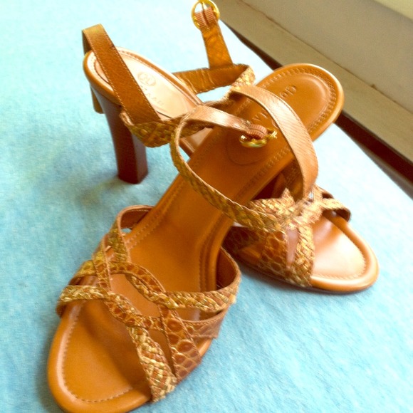Sandal heels! Cole Haan! Like new!