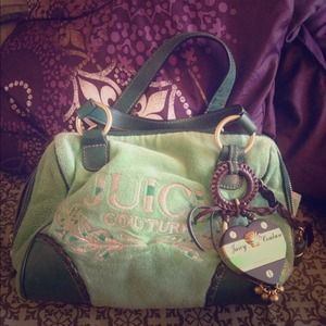 AUTHENTIC JUICY COUTURE GREEN BAG