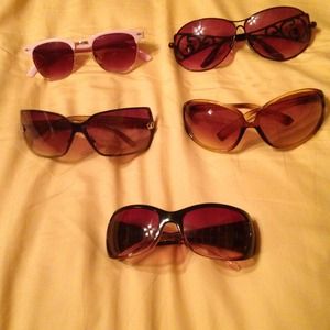 Random shades bundle and rain boots