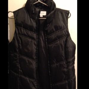 Black Winter Vest