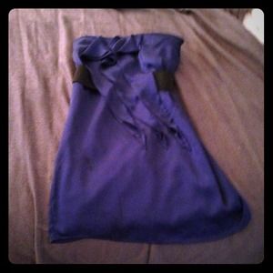 Royal blue cocktail dress. Worn once!