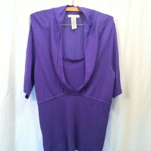 Purple Top XL Blouse