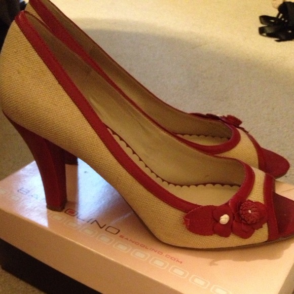 Bandolino Leather and Canvas Sandal