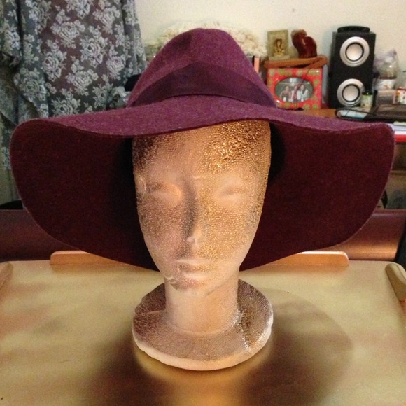 ***Sold*** Burgundy Indiana Jones Hat