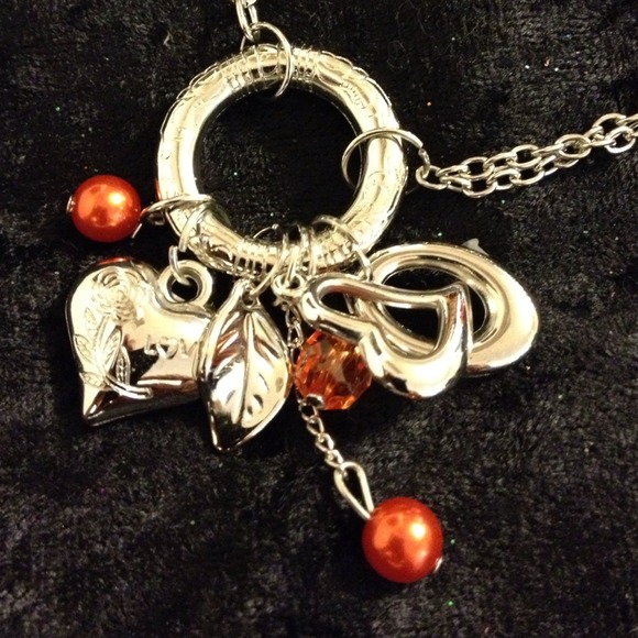 Orange Short Necklace