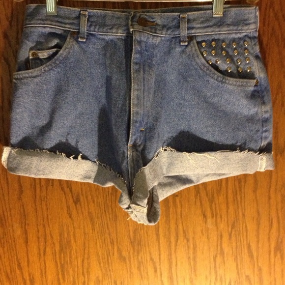 Highwaist Denim Shorts