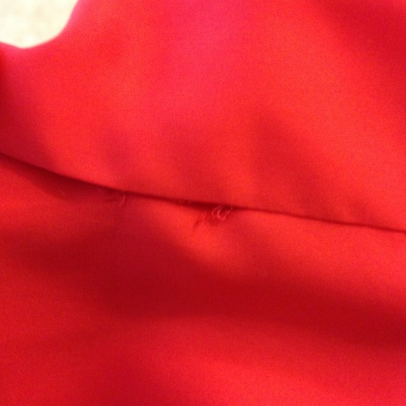 BCBGeneration Red open back dress - Picture 3 of 3