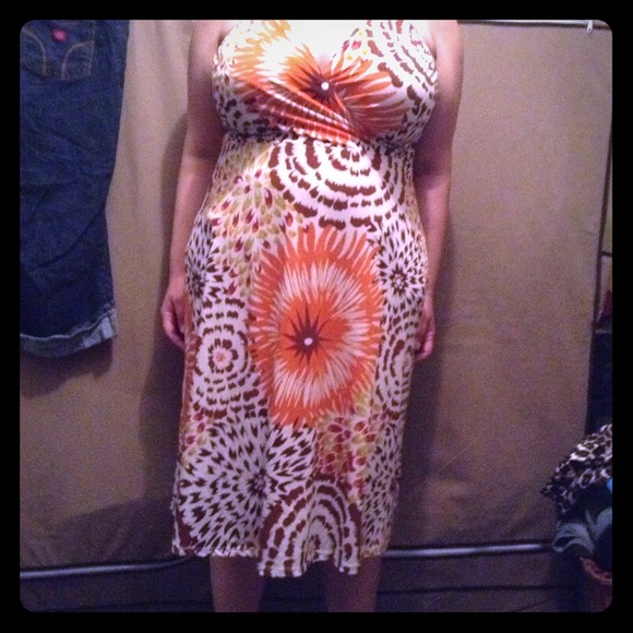Super cute bright summer dress