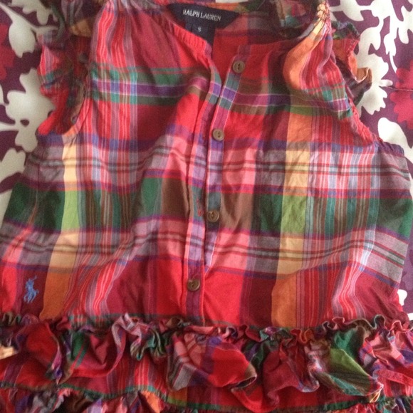 Ralph Lauren Polo Ruffle Top