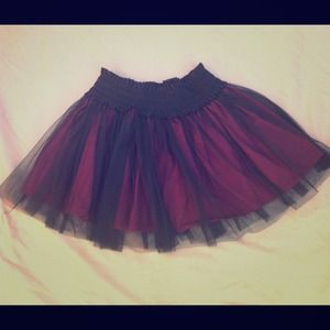 Purple reddish TUTU skirt