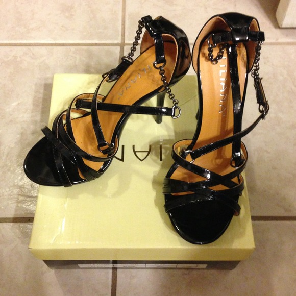 Black high heels