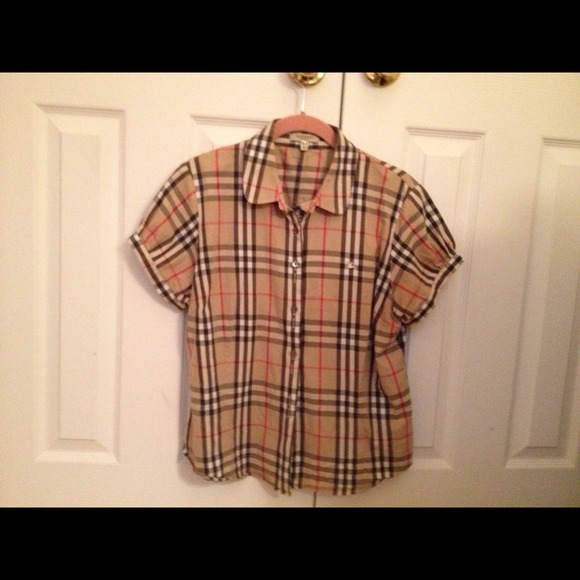 Authentic Burberry blouse