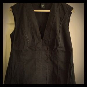 RESERVED - Black, hidden snap top