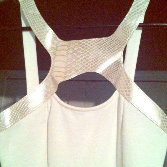 SOLD*** Super short white dress