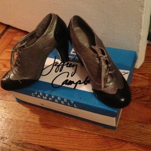 Reduced!!Jeffrey Campbell step hi heeled Oxford