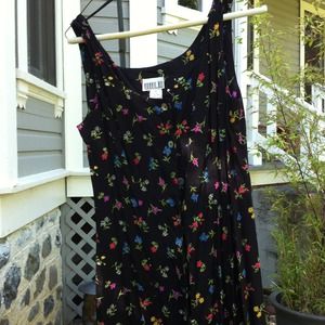 Rayon princess seam long dress button down