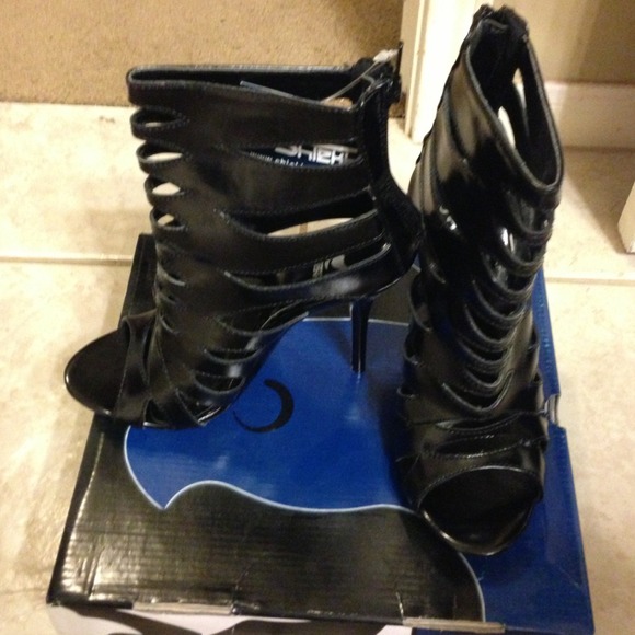 Black heels
