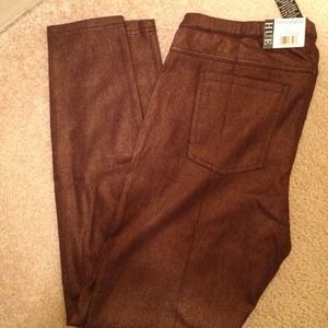 New bronze colored leggings by HUE