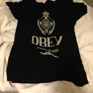 Obey short sleeve shirt