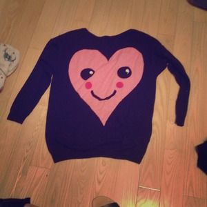 Heart sweater