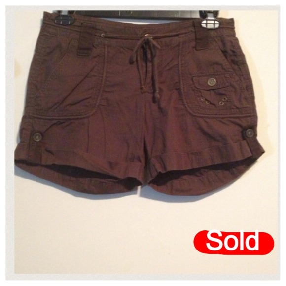 Youngtue brown  shorts waist: 32"
