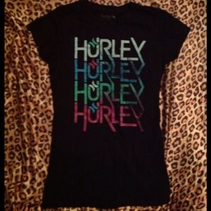 Black Hurley tee shirt