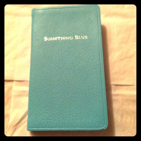 Tiffany&Co.  grain leather journal "discontinued"