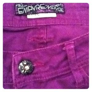 Purple skinny jeans NWOT