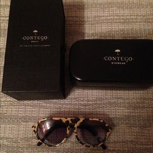 contego eyewear the llosa in cheetah print