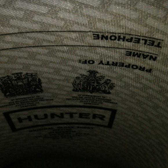 Red Short Hunter Boots - Picture 3 of 3