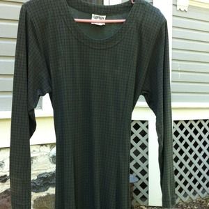 Vintage 80's check dress