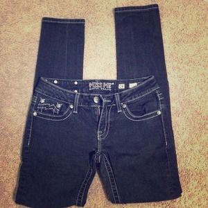 Miss Me black jeans skinny size 28 **Sold**